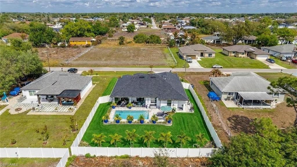 Aerial perspective of rear of property (virtually enhanced)