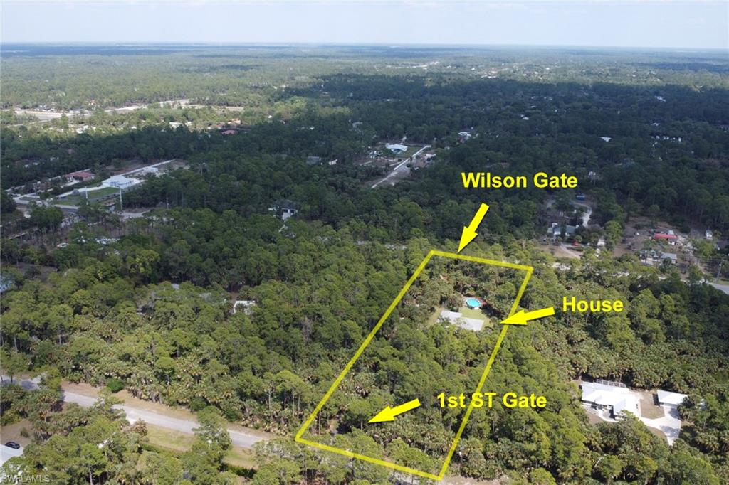 Two gated entrances. Main entrance off of 1st St Nw and 2nd gated entry off of Wilson Blvd N! Fully fenced! Fully private!!!