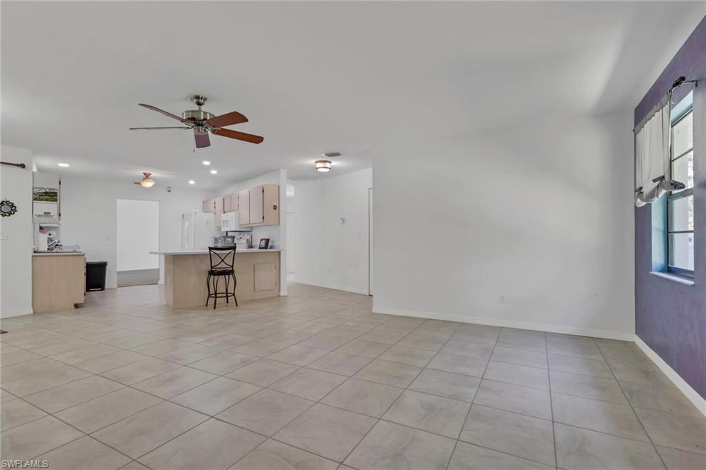 Second living area/family room off the kitchen!