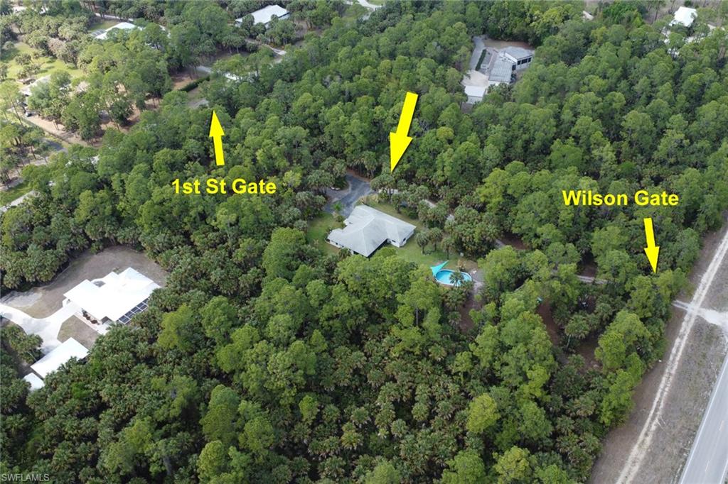Two gated entrances. Main entrance off of 1st St Nw and 2nd gated entry off of Wilson Blvd N! Fully fenced!