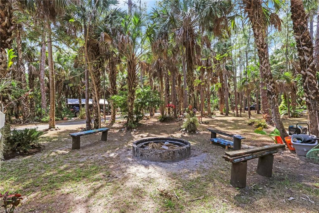 Firepit area- Relax and unwind with friends and family outdoors and enjoy the privacy and freedom that GGE has to offer!