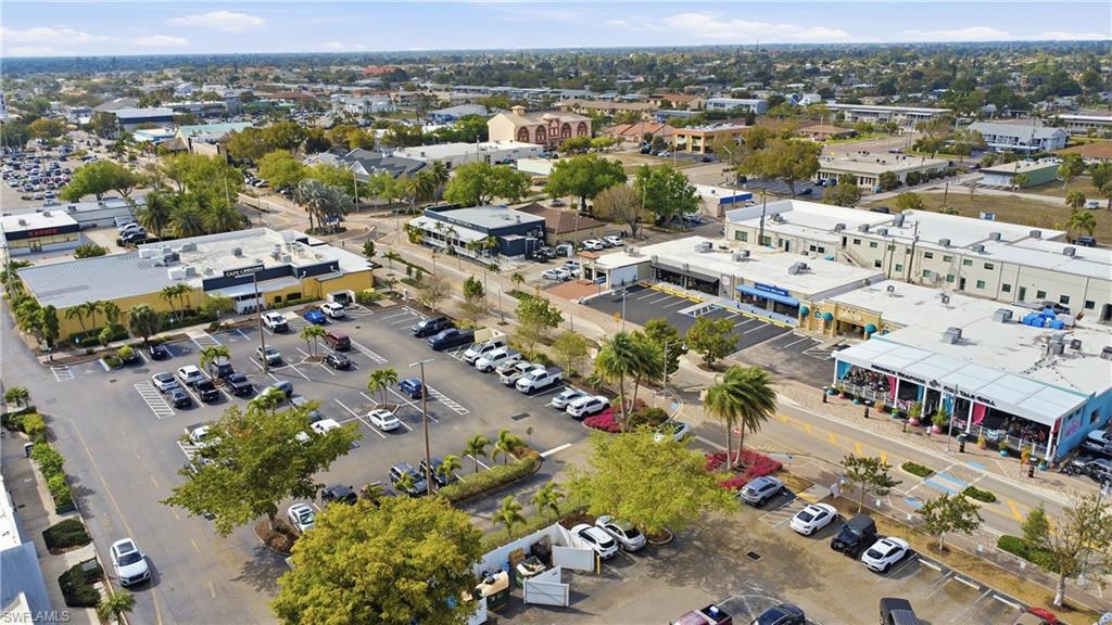 Aerial view of Downtown Cape Coral.