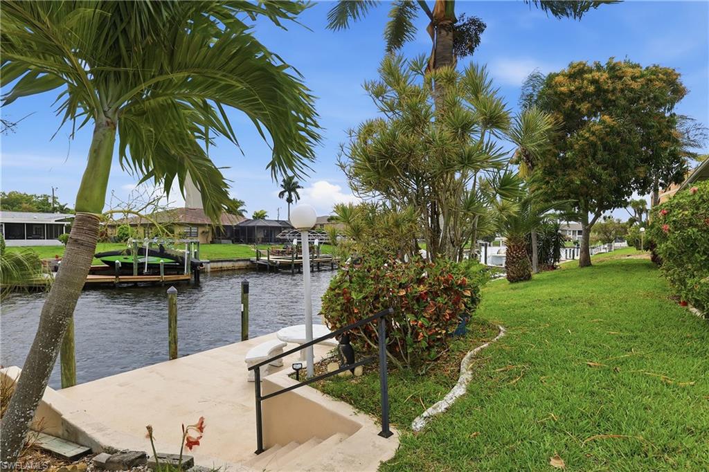 Water view of the neighborhood and  boat dock