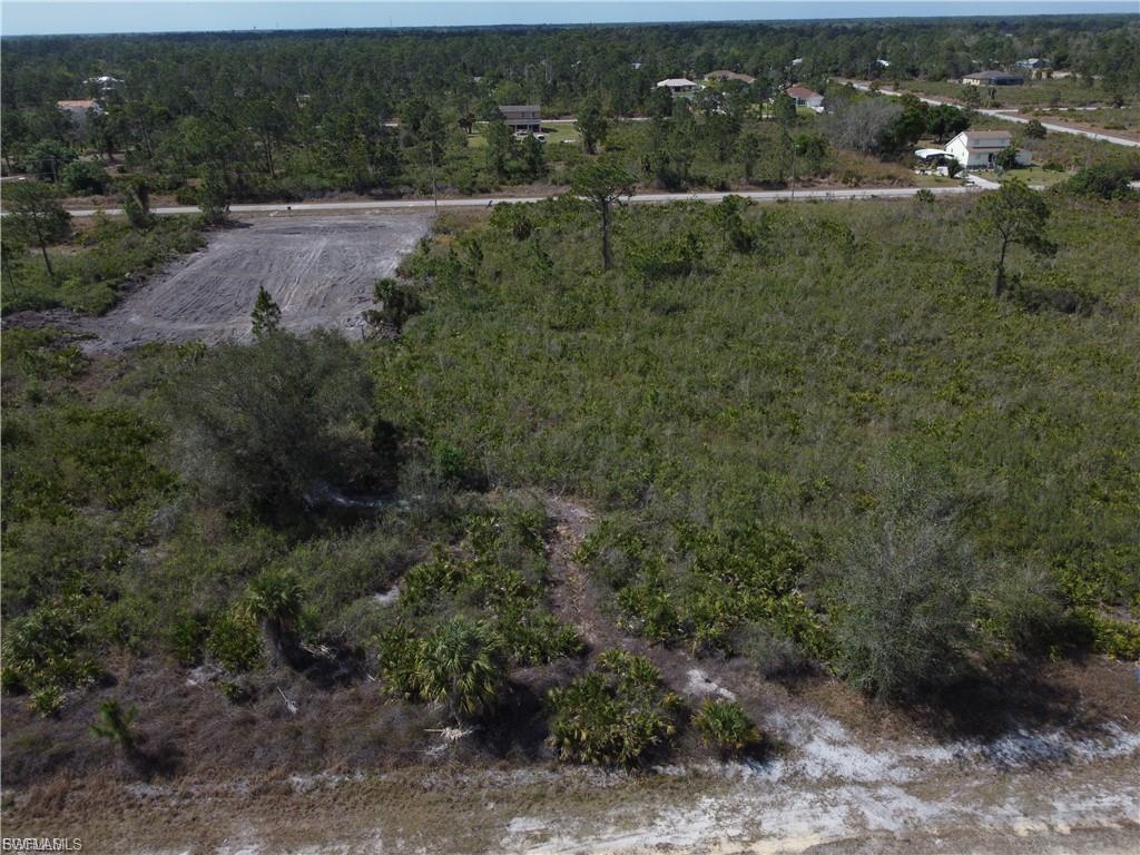 View of undeveloped land