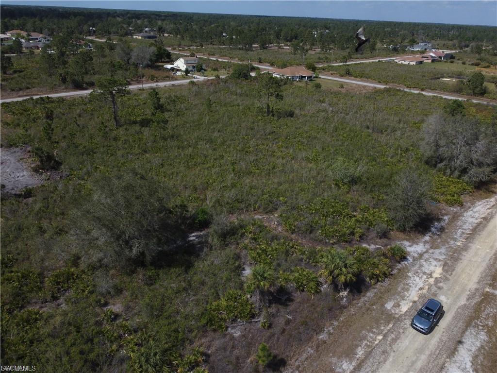 Aerial view of property's location