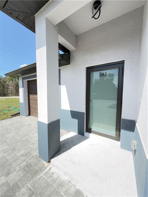 View of porch