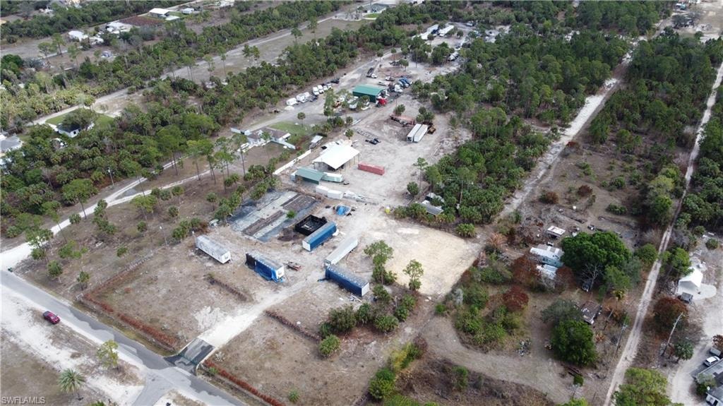 Aerial view of property and surrounding area