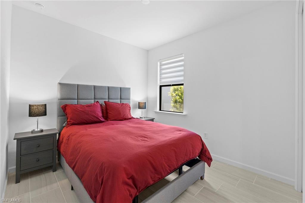 Queen size Zero Gravity bed that can be raised and lowered.