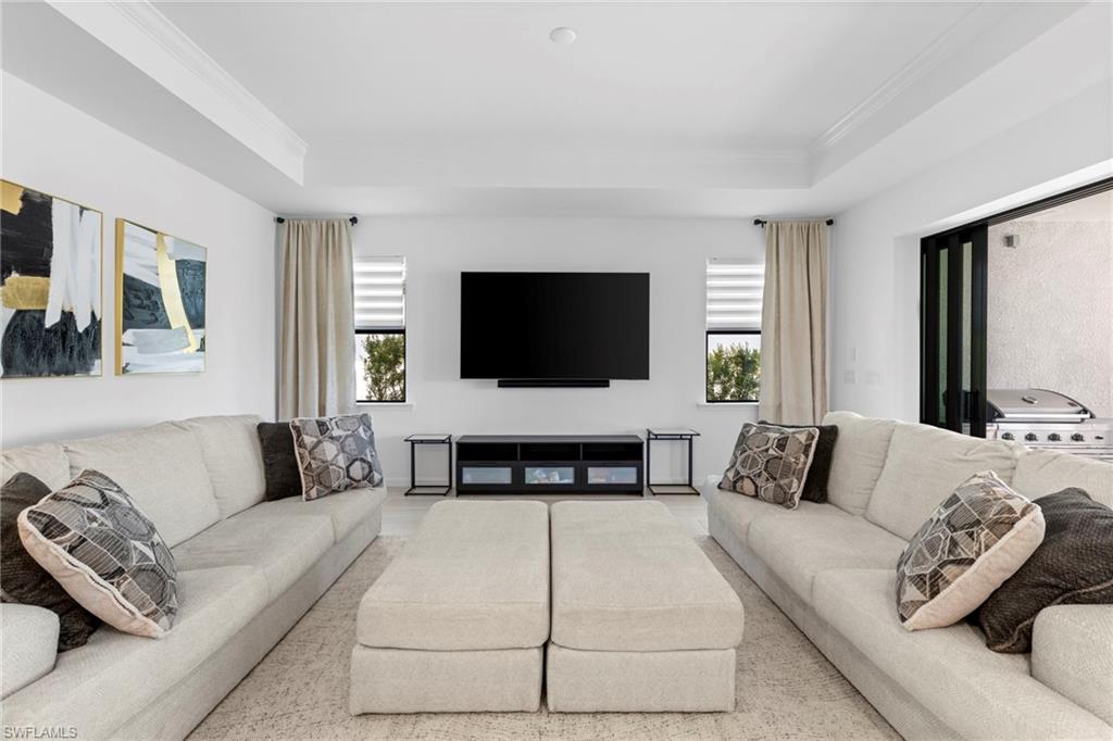 Beautiful luxury furniture throughout the house.