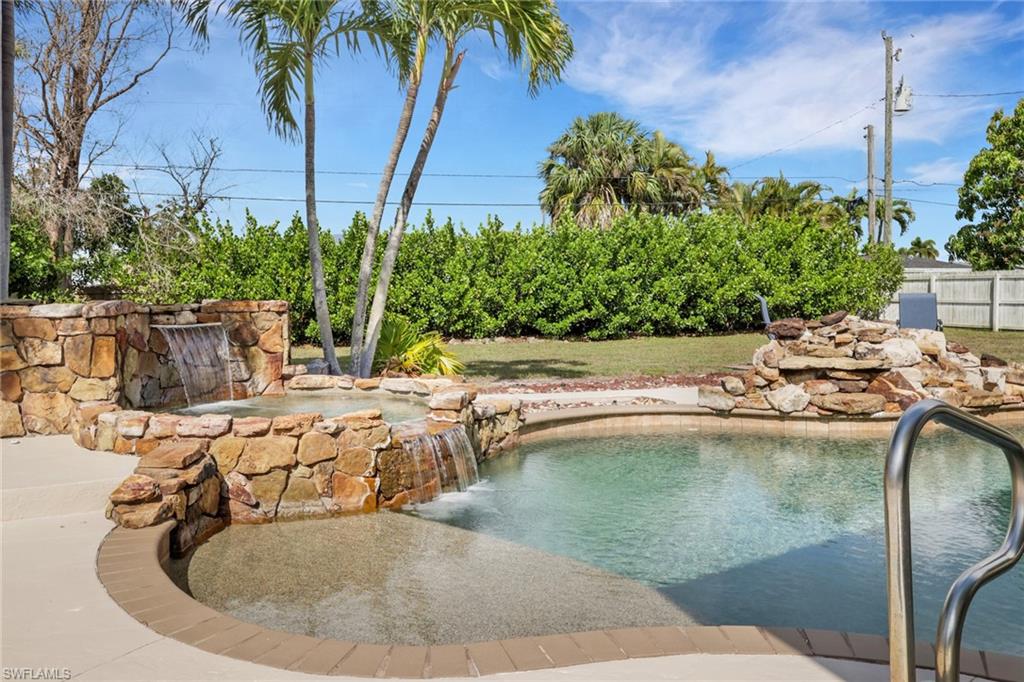 View of pool with patio surround