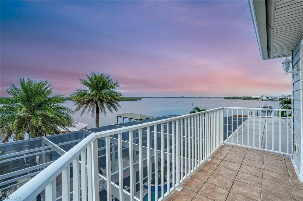 Balcony with a water view - Virtually Edited Image