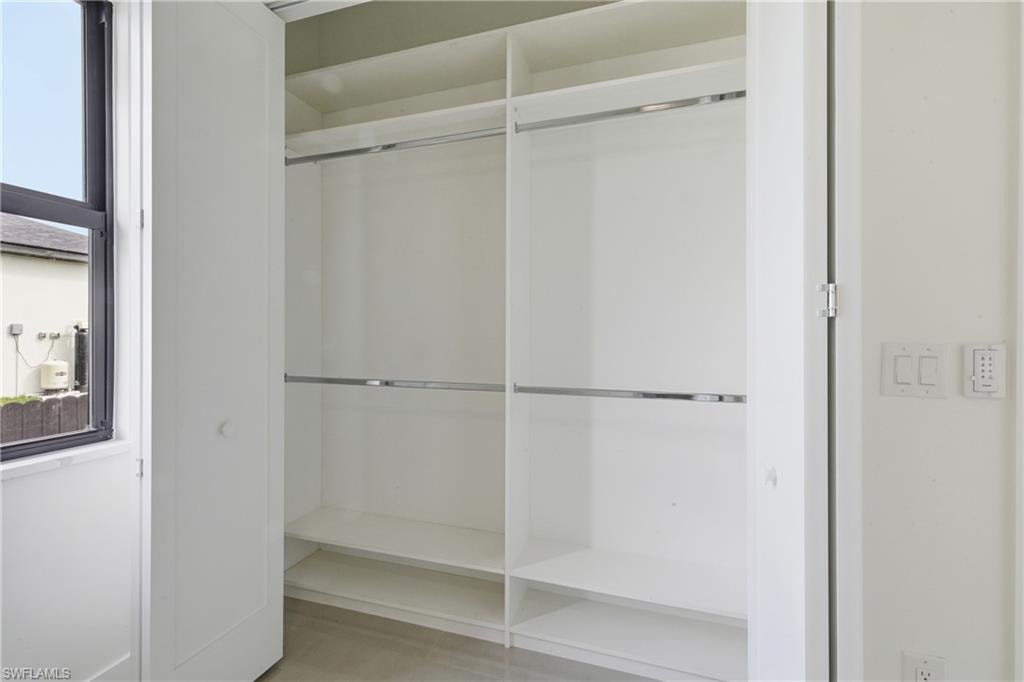 View of closet