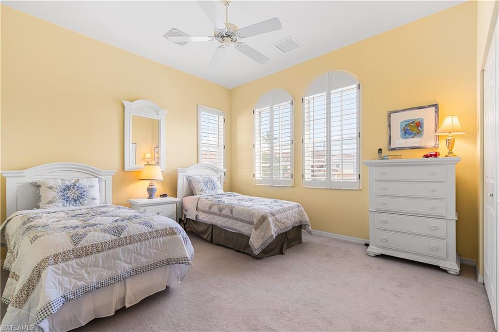 Guest Bedroom 2 also spacious. Set up with 2 twin beds.