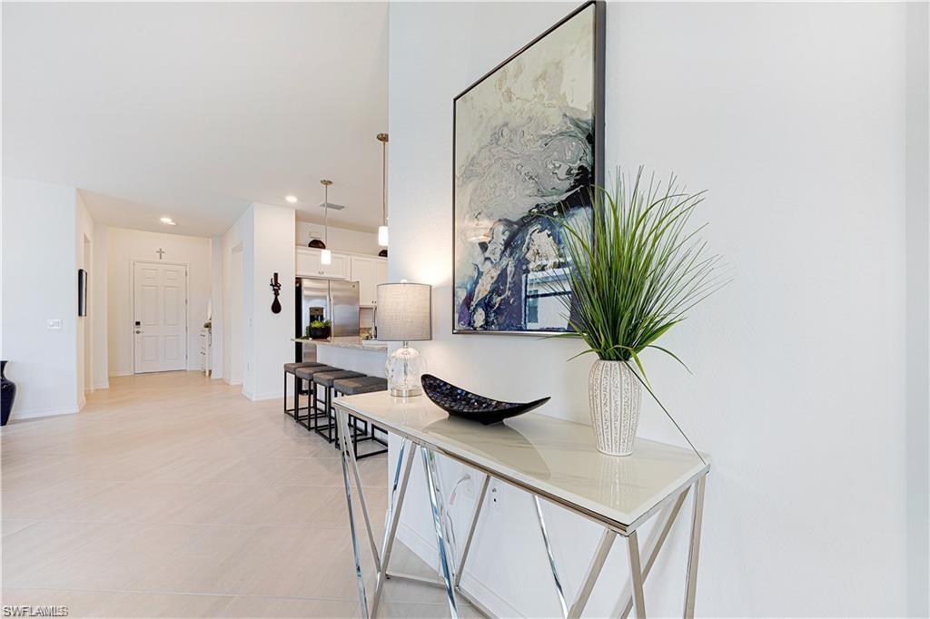 Hallway featuring recessed lighting