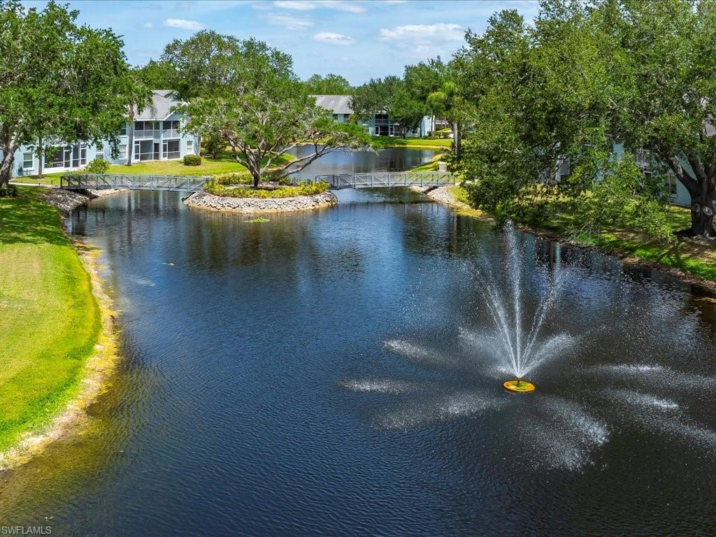 Lake With Fountain
