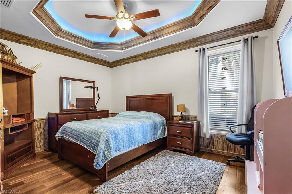 currently used as a bedroom, has barn style sliding door