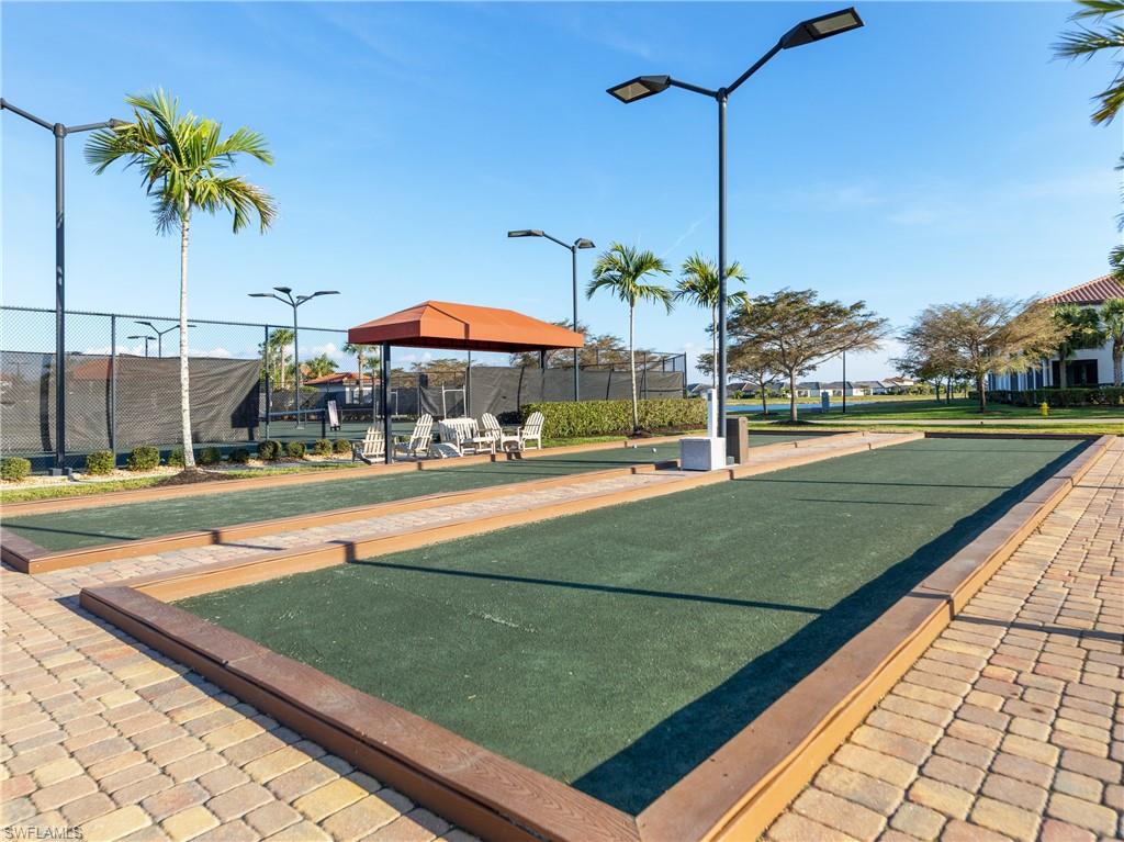 View of home's community featuring a game area
