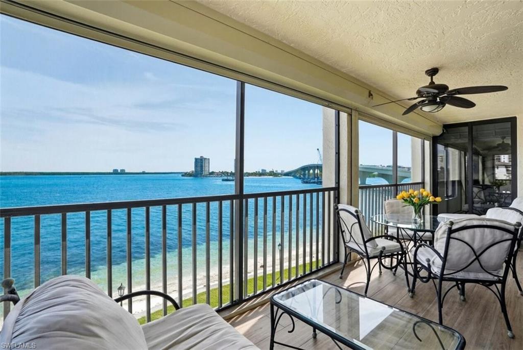 You'll feel like your are floating on the Gulf while enjoying your screened-in Lanai - Virtually Edited Image