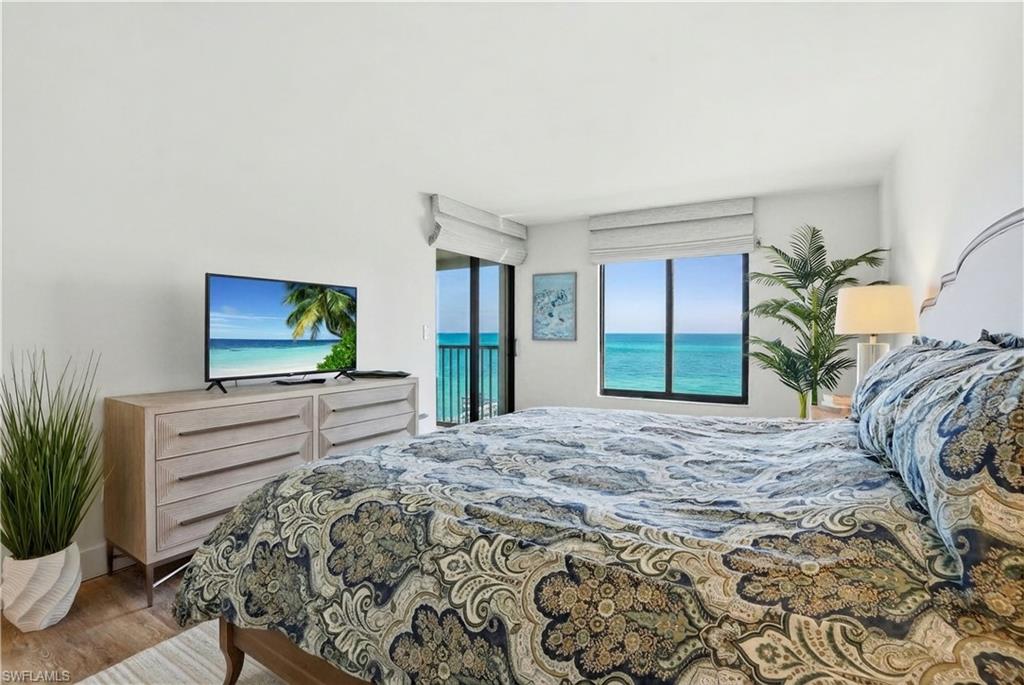Expansive windows offering direct ocean scenery - Virtually Edited Image