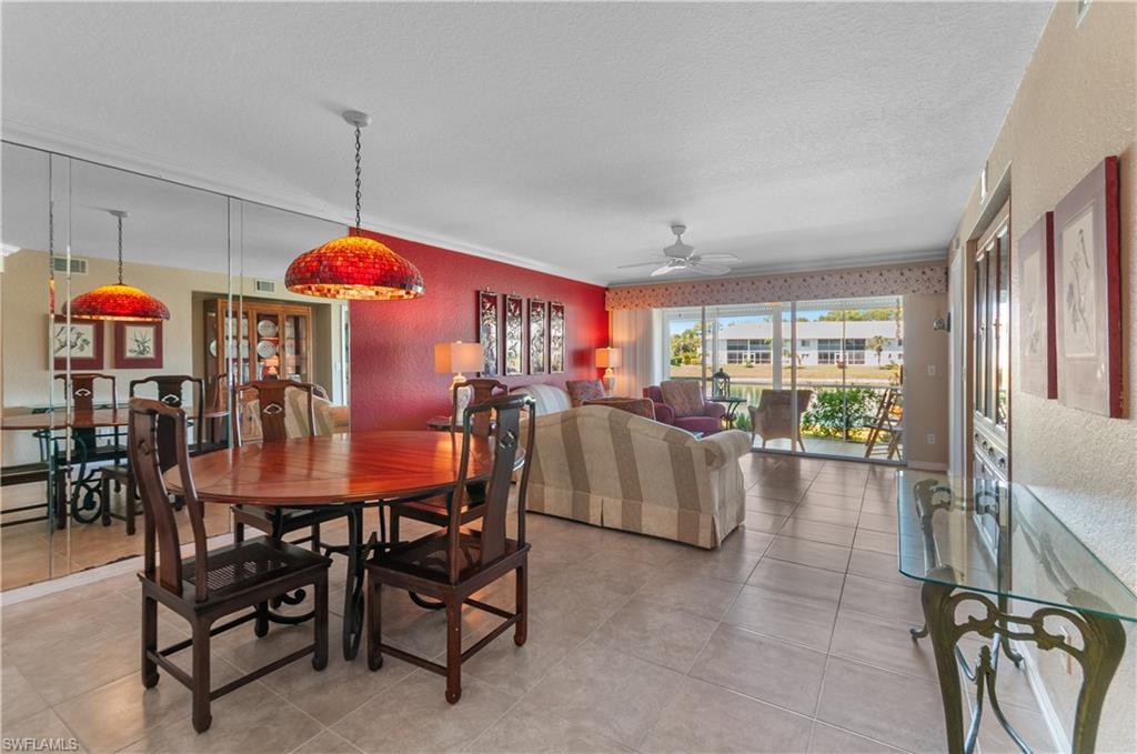 Open Dining room area