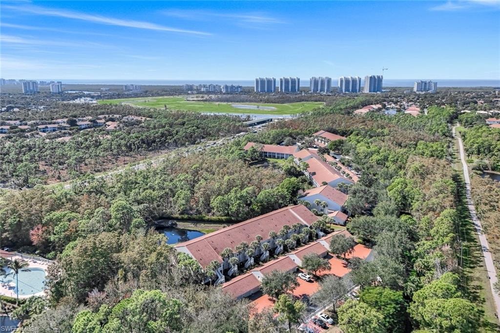 Aerial View of property location looking Southwest. Property very close to shopping and beaches.