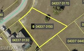 Map of property location with property boundaries highlighted