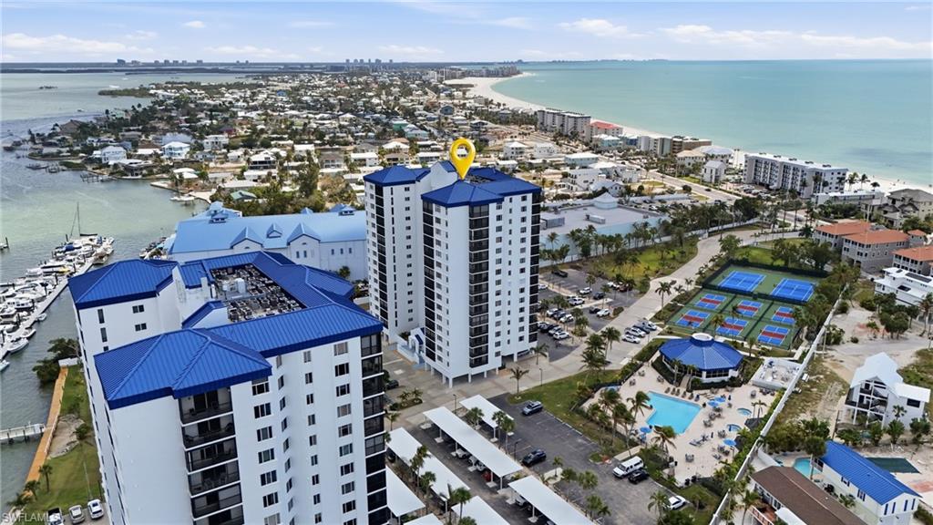 Bird's eye view of a large body of water - Virtually Edited Image