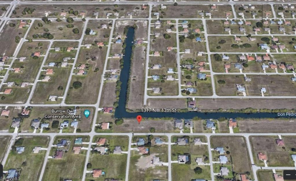 Aerial overview of property's location