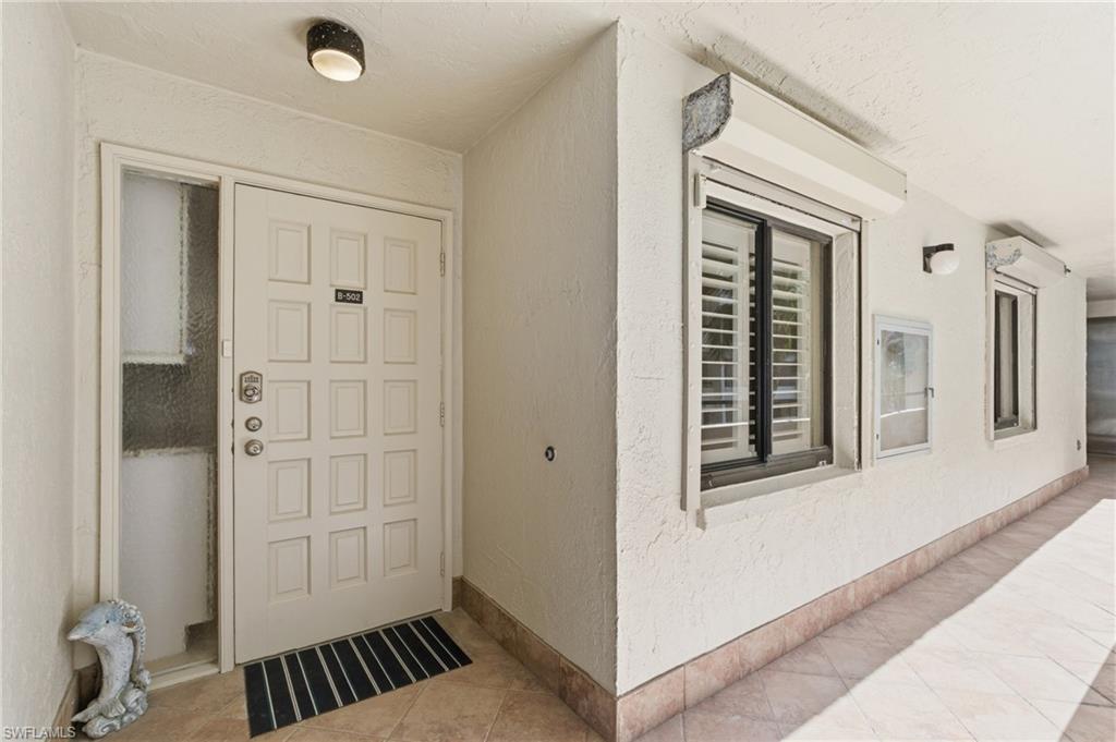 Front entrance door.  Photo Digitally Enhanced