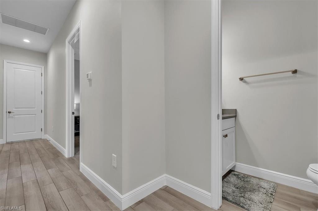 Hallway half bath