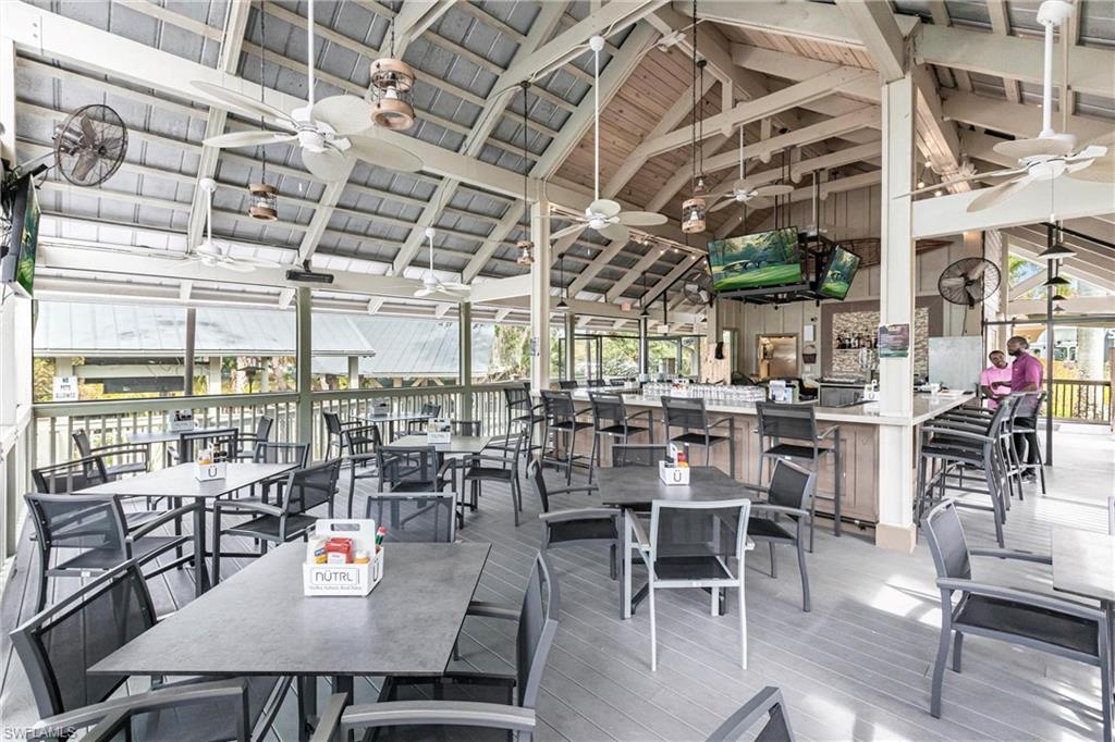 Blossoms riverfront open air bar