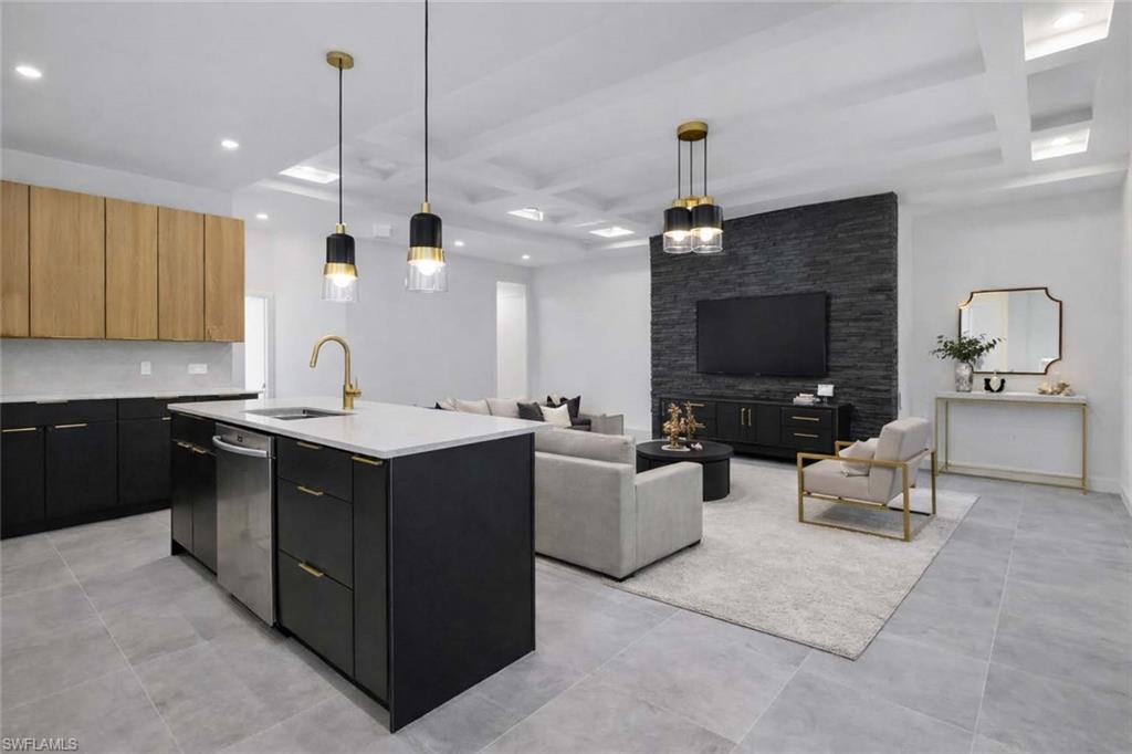 Photo of Model Living Room Virtually Staged