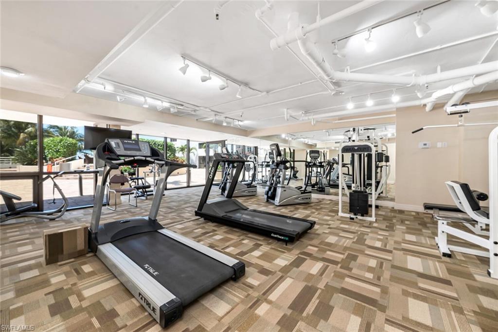View of exercise room