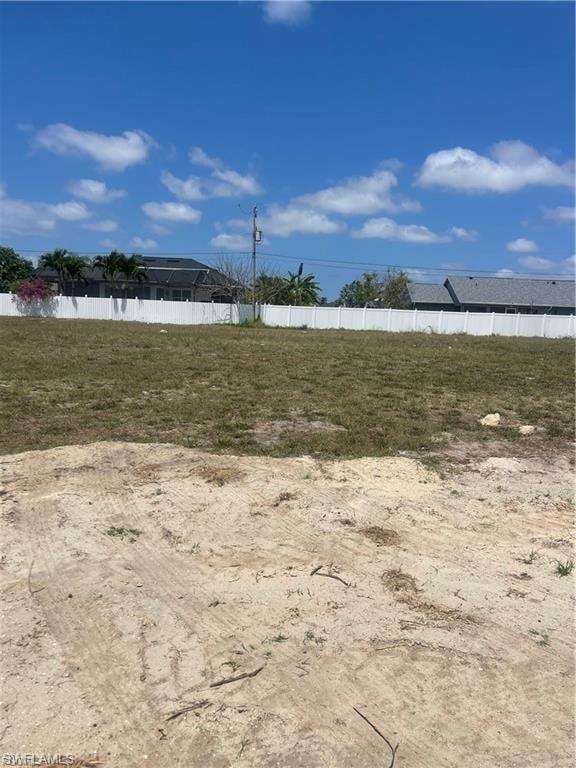 View of yard