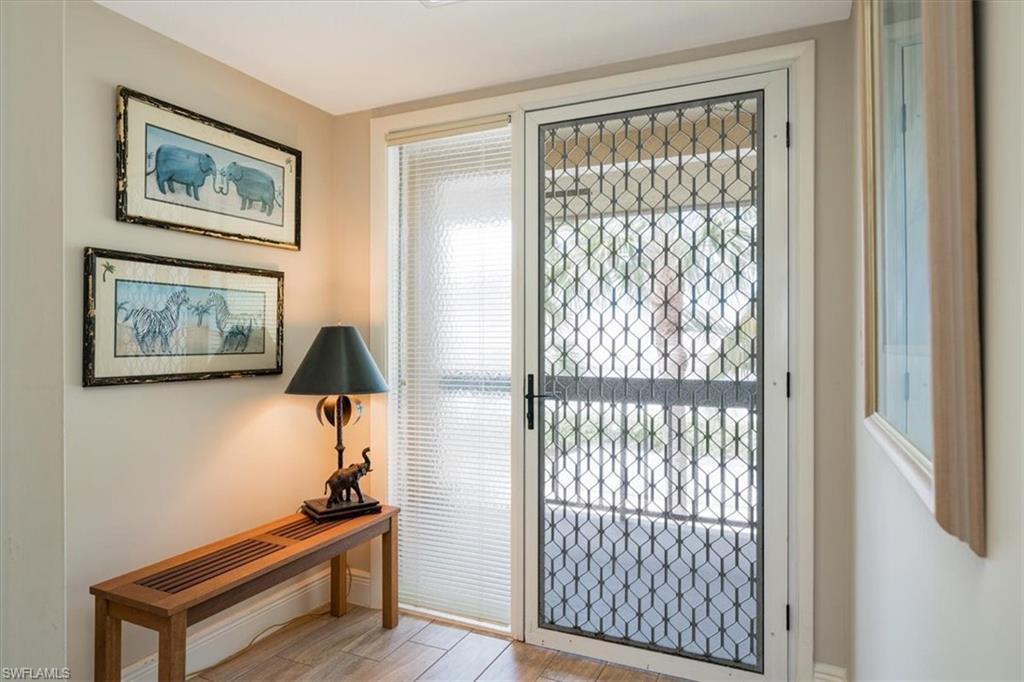 Front Entry to the Unit with Screen Door