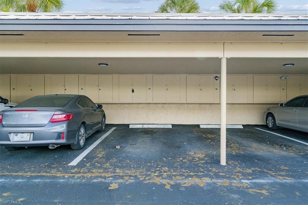 Carport with Storage Closet