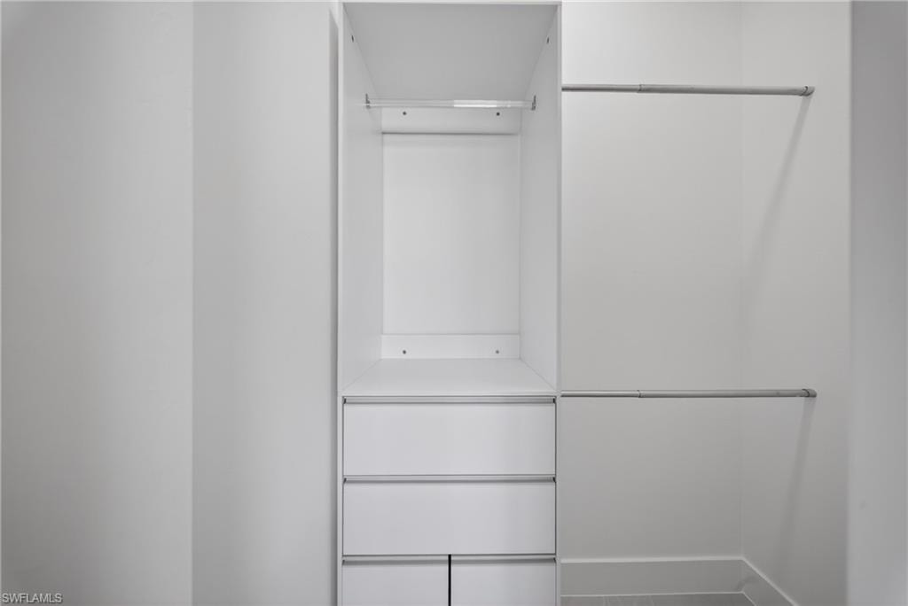 View of closet