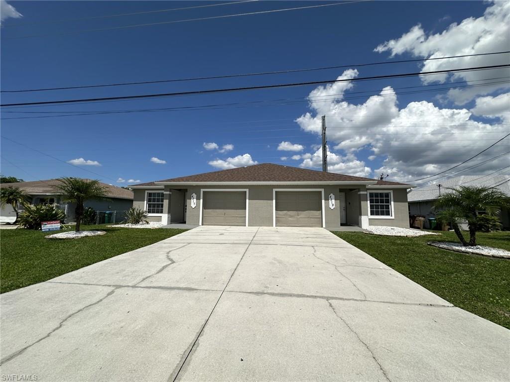 4317-4319 Front full elevation