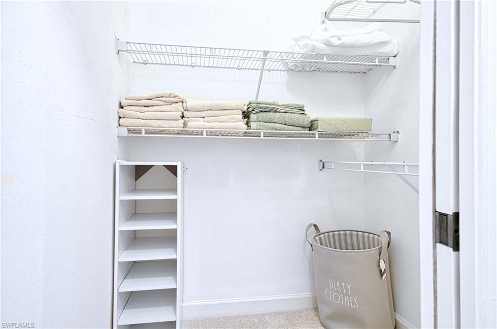 View of closet