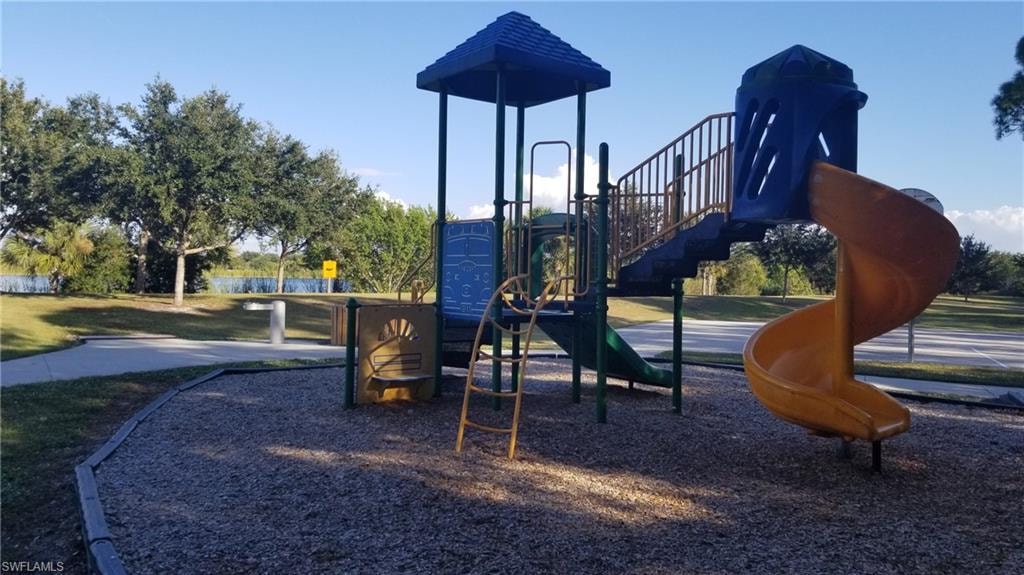 View of jungle gym