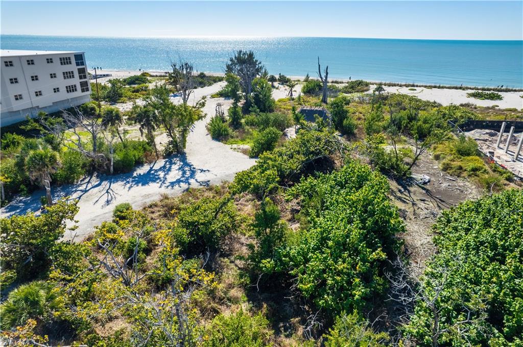 Wooded lot A and beach access portion on right. See survey.