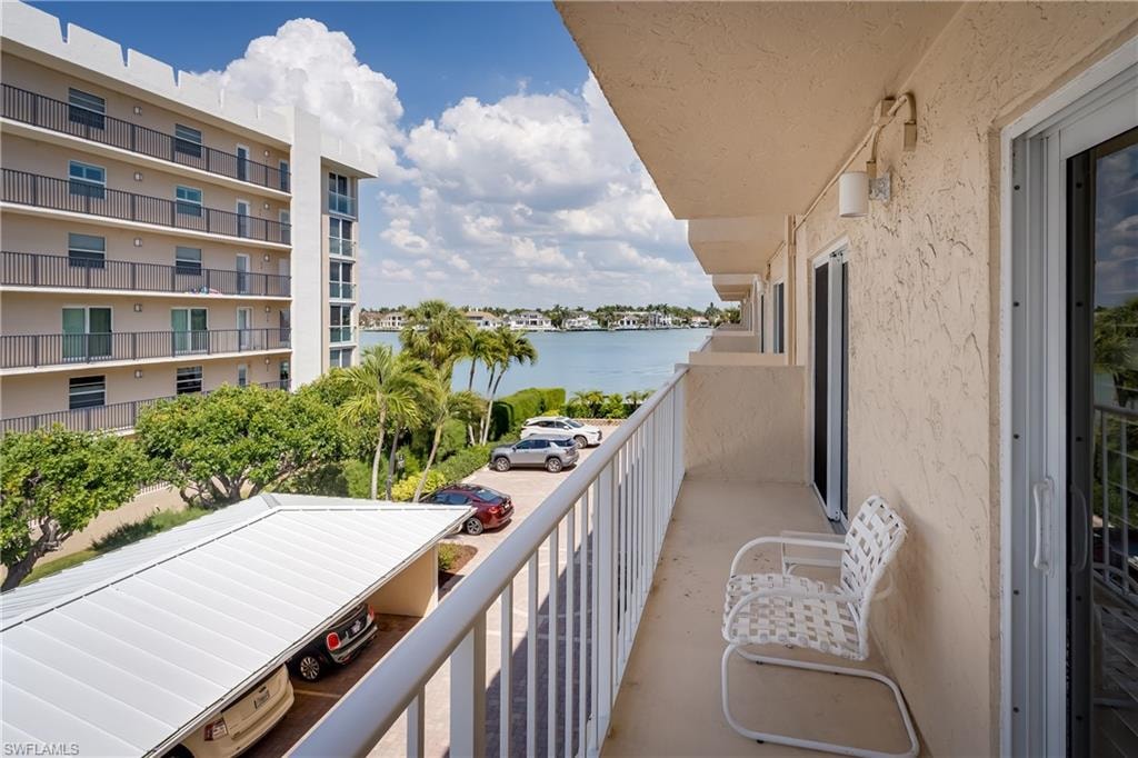 Look to the BAY from both Balconies,... OR