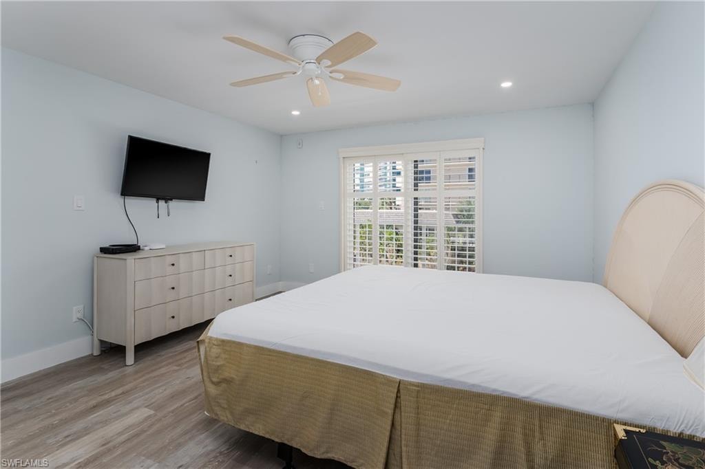 New Ceiling fans in both bedrooms