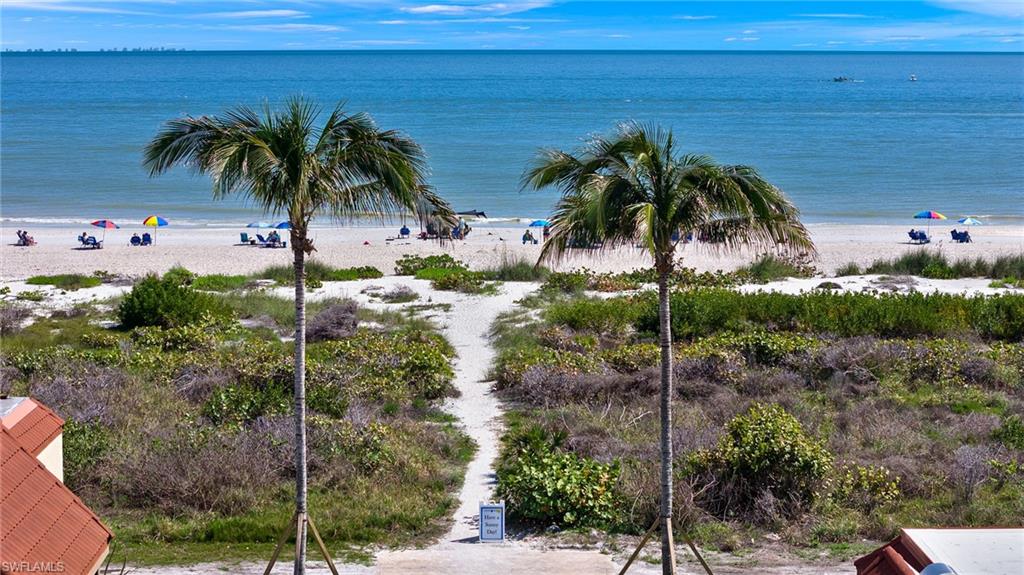 Beach Access view with local beach