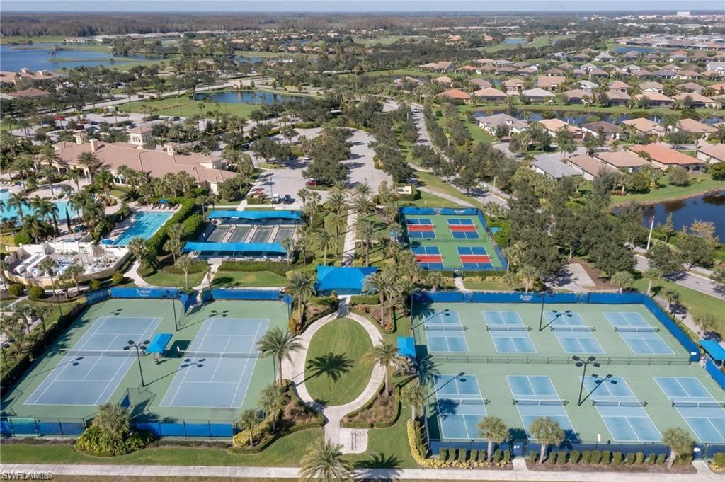 Aerial of amenities