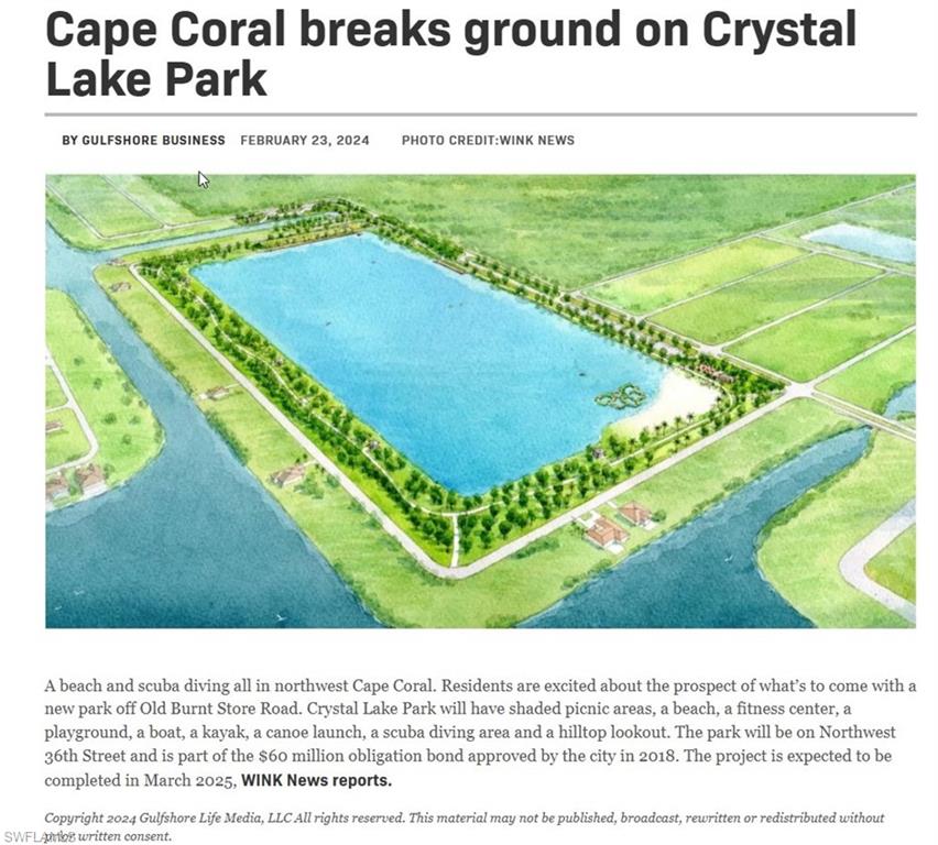 Design of Crystal Lake Park