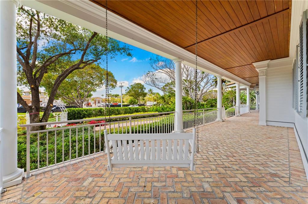 View of patio / terrace with covered porch