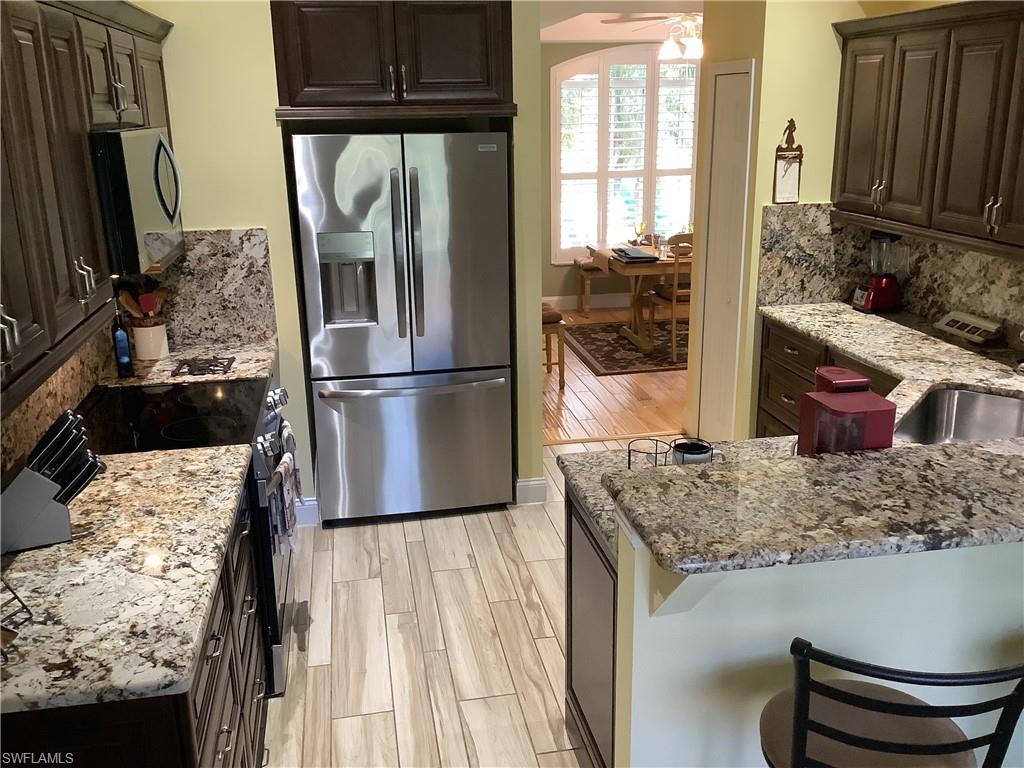 Granite counter tops with new appliances
