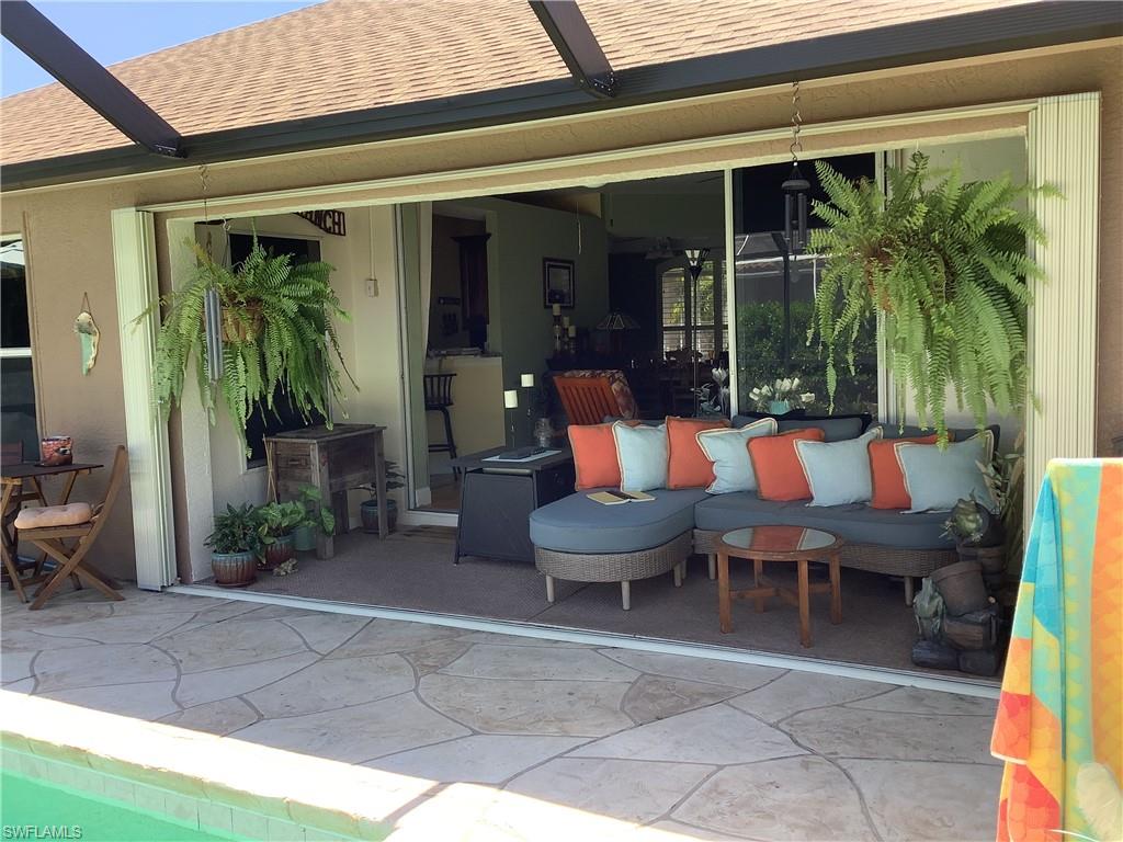Shutters on covered Lanai