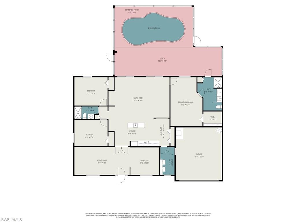 View of floor plan / room layout
